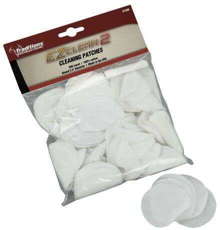 Traditions EZ Clean 2 Cleaning Patches .45-.54 Caliber 100 Per Pack Model A1434